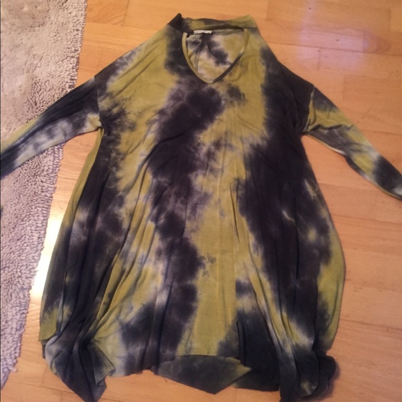 Tie dye green flowy dress - Picture 1 of 1